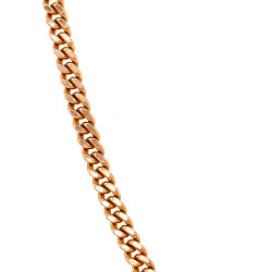 Pre Owned 9ct Rose Curb Chain ZP69